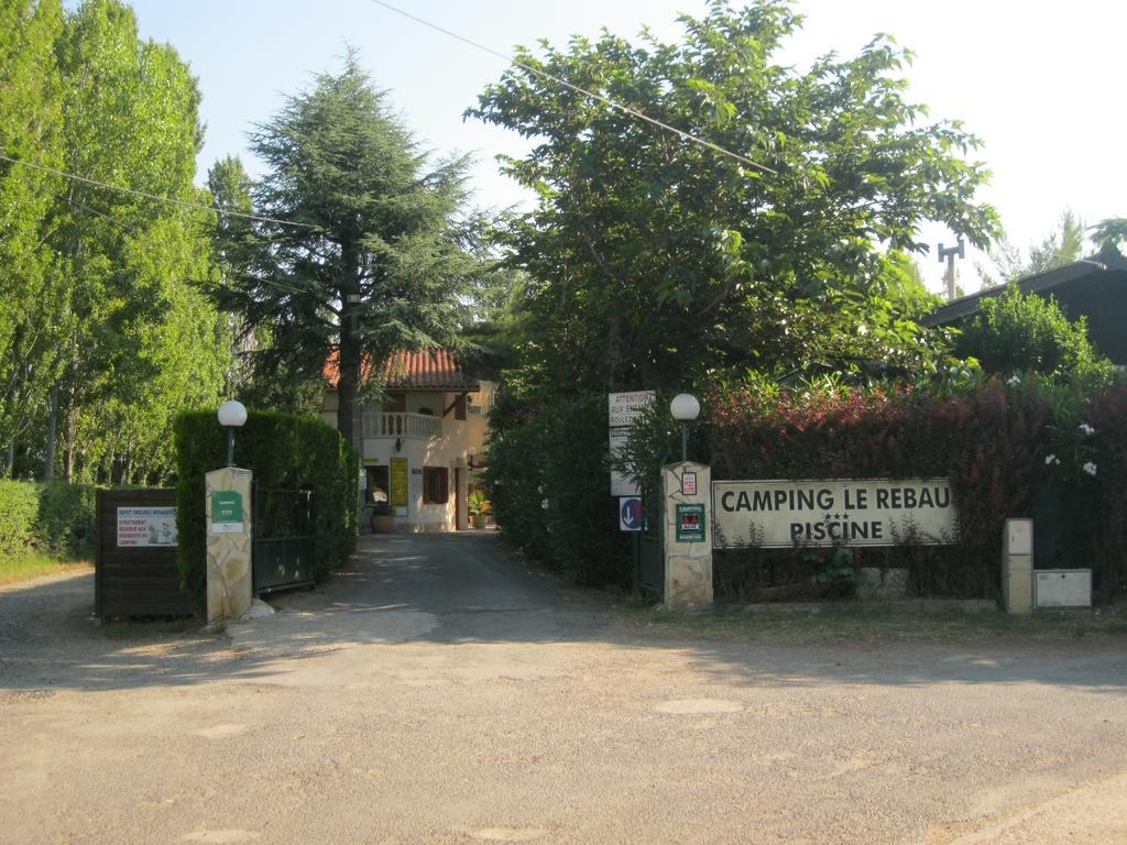 Camping Le Rebau Montblanc Екстериор снимка